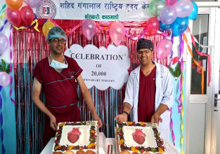 गंगालाल हृदय केन्द्रमा 'ओपन हार्ट सर्जरी' गर्नेको संख्या २० हजार पुग्यो